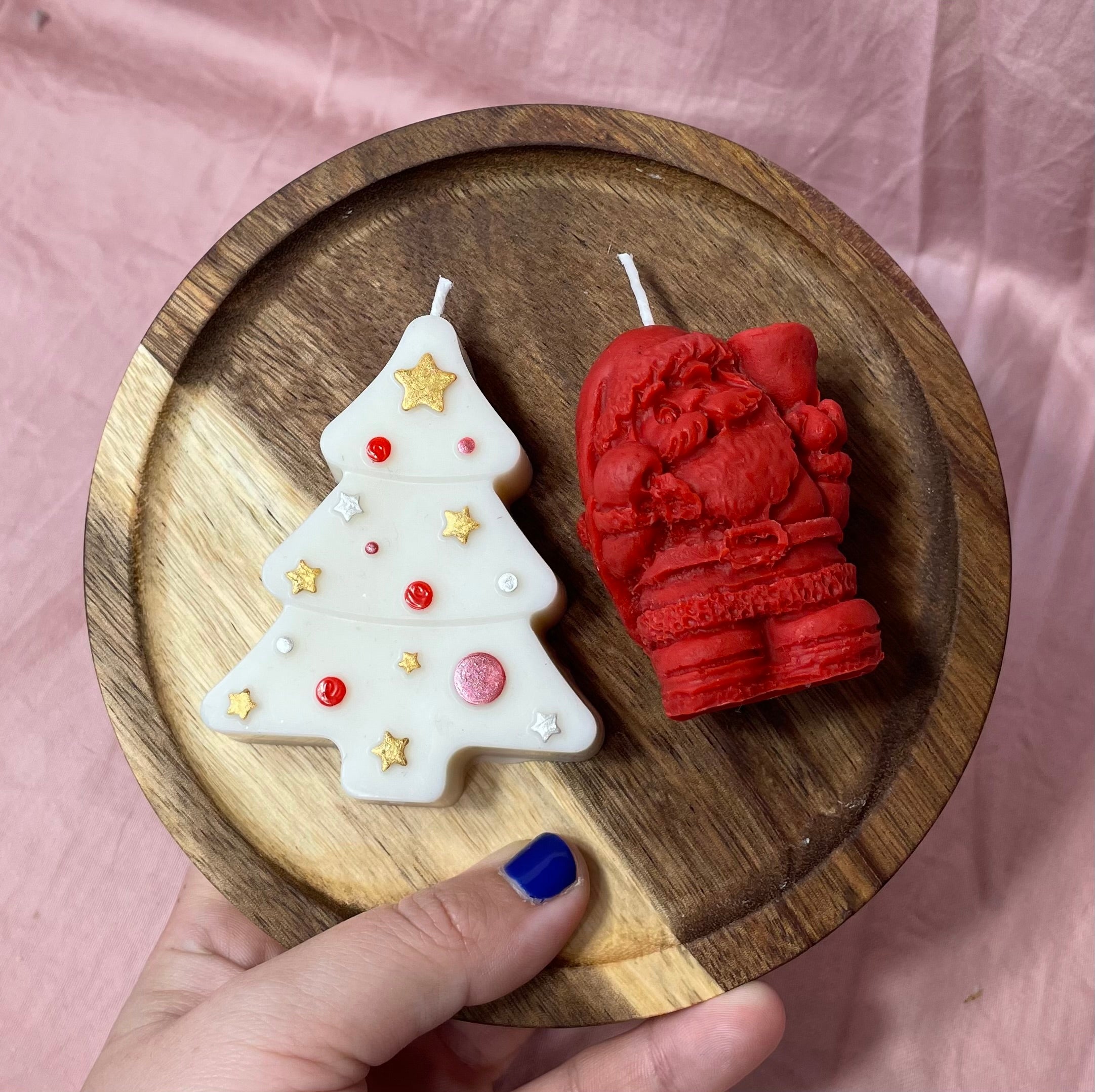 Pack árbol de Navidad mediano + papá Noel