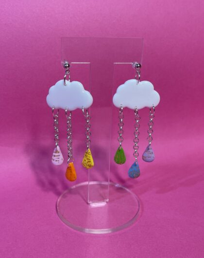 Pendientes con nubes