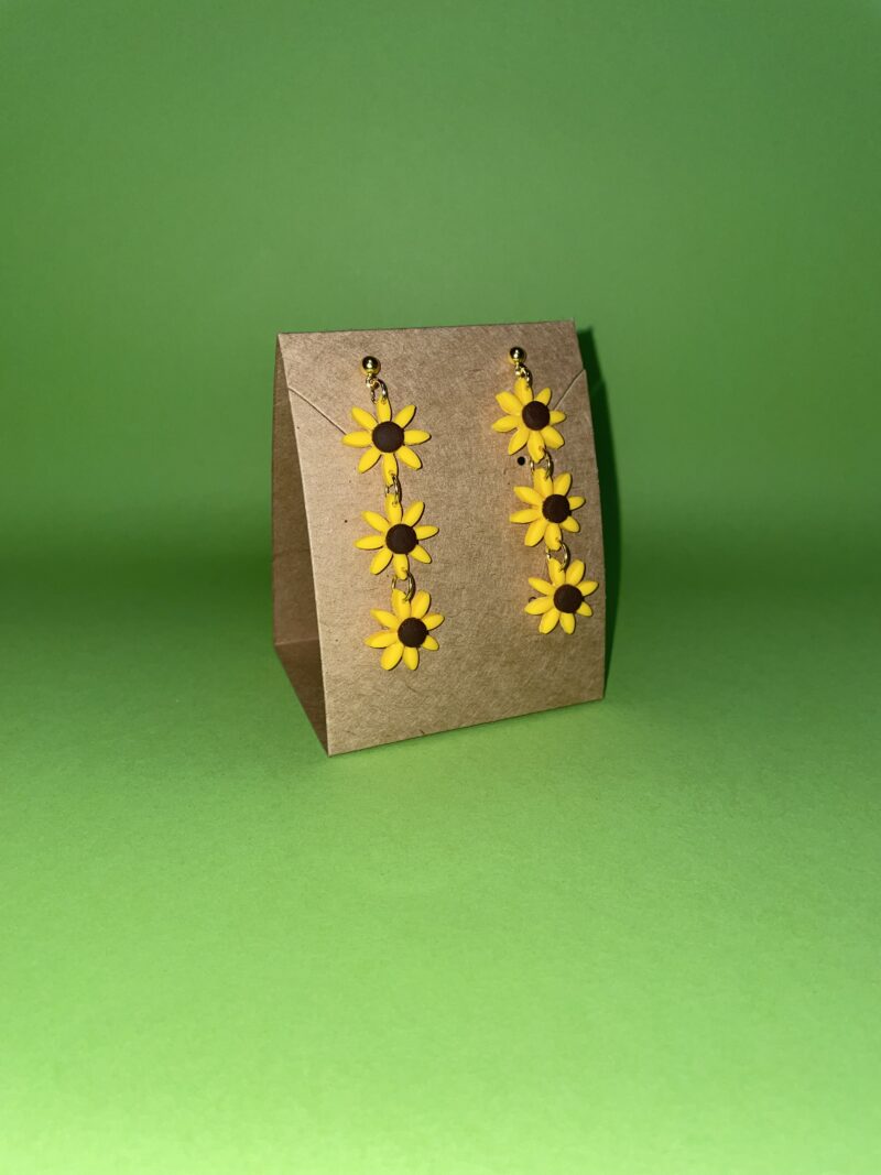 Girasoles pequeños de tres bolas
