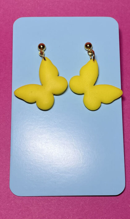 Mariposas hermosas amarillos