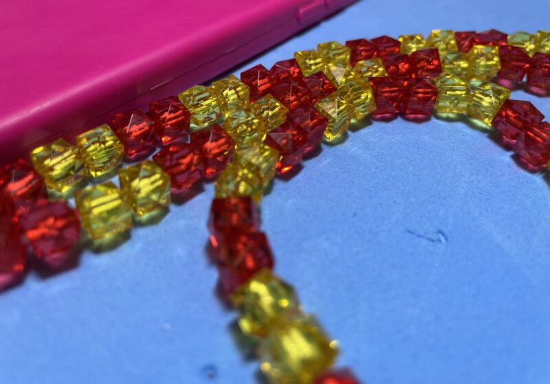 Cordón móvil cristal cuadrados - Imagen 3